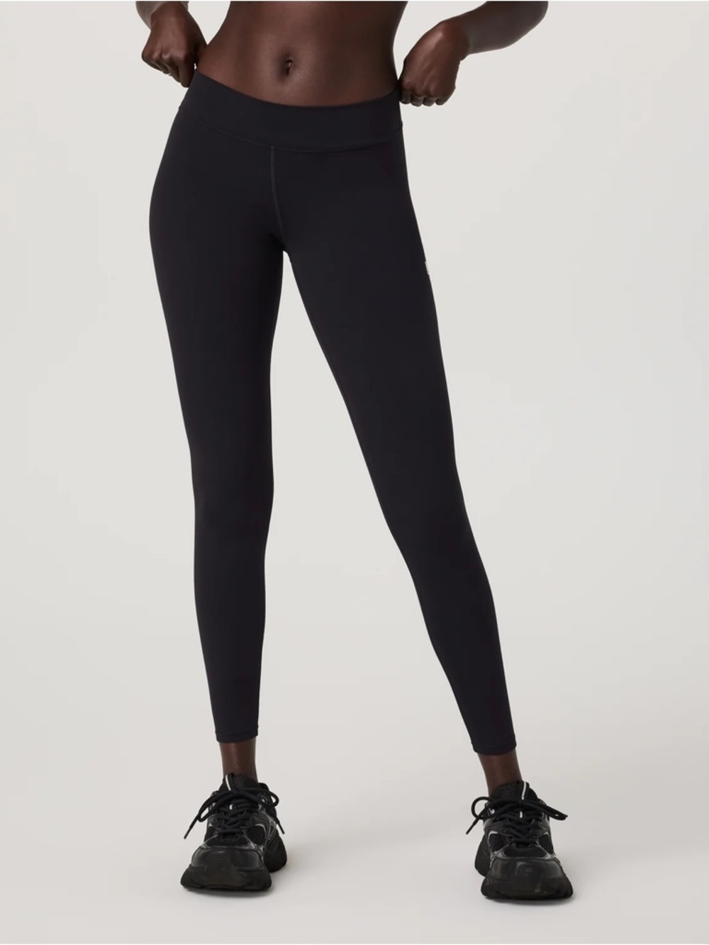 Blue Vuori Low Waisted Leggings